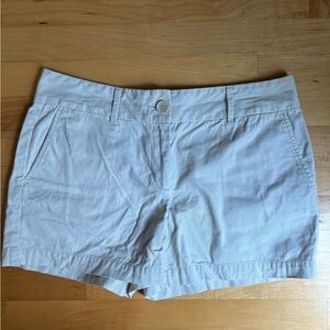 LOFT Cream Bermuda Shorts Casual Style